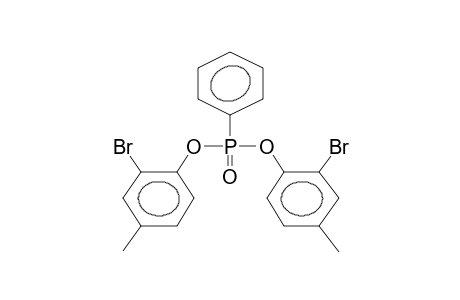 DI(2-BROMO-4-METHYLPHENYL) PHENYLPHOSPHONATE