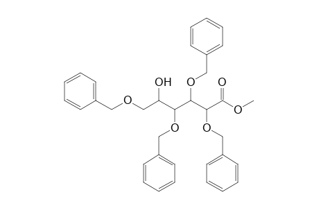 Methyl 2,3,4,6-tetrakis(benzyloxy)-5-hydroxyhexanoate