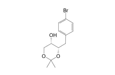 (4S,5S)-(4-Bromobenzyl)-2,2-dimethyl-1,3-dioxane-5-ol