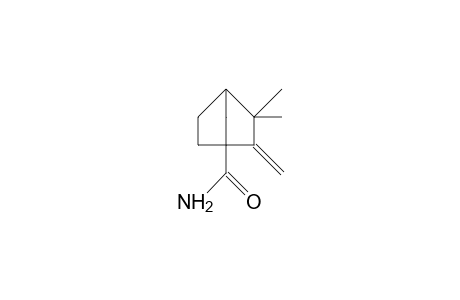 2,2-Dimethyl-3-methylene-4-bicyclo[2.2.1]heptanecarboxamide