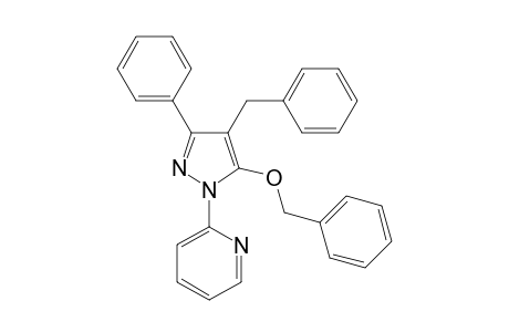 3-phenyl-4-benzyl-5-benzyloxy-1-(2-pyridyl)pyrazole