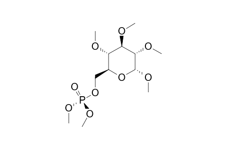 METHYL-2,3,4-TRI-O-METHYL-ALPHA-D-GLUCOPYRANOSIDE-6-(DIMETHYLPHOSPHATE)