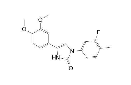 2H-imidazol-2-one, 4-(3,4-dimethoxyphenyl)-1-(3-fluoro-4-methylphenyl)-1,3-dihydro-