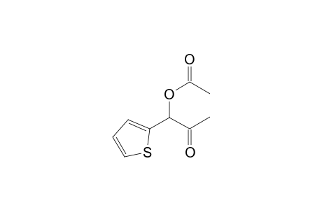 2-Oxo-1-(thiophen-2-yl)propyl acetate
