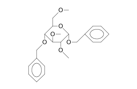 Benzyl 4-O-benzyl-2,3,6-tri-O-methyl.alpha.-D-glucopyranoside
