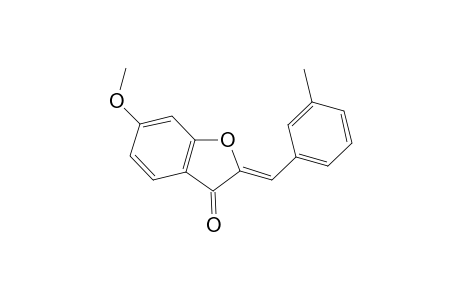 3(2H)-Benzofuranone, 6-methoxy-2-[(3-methylphenyl)methylene]-, (E)-