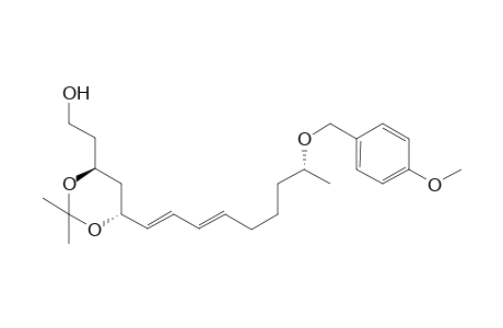 1-Hydroxy-13-p-methoxybenzyloxy-3,5-di-O-isopropylidenetetradeca-6,8-diene