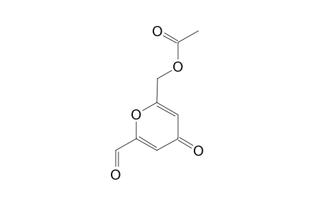 6-ACETOXYMETHYL-4-OXO-4-H-PYRAN-2-CARBOXALDEHYDE