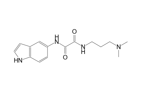 ethanediamide, N~1~-[3-(dimethylamino)propyl]-N~2~-(1H-indol-5-yl)-