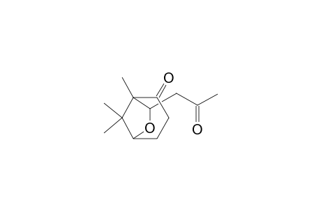 5,8,8-trimethyl-6-(2-oxidanylidenepropyl)-7-oxabicyclo[3.2.1]octan-4-one