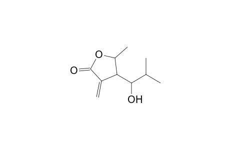 3-Methylene-4-(1'-hydroxy-2'-methylpropyl)-5-methyltetrahydrofuran-2-one