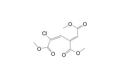 1,3-Butadiene-1,2,4-tricarboxylic acid, 4-chloro-, trimethyl ester, (E,E)-