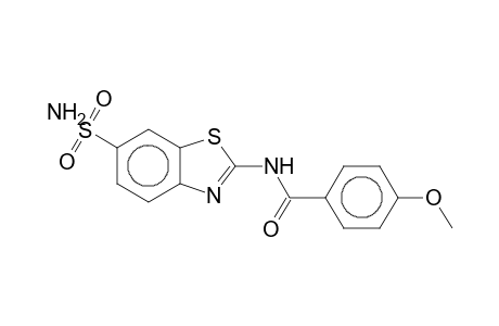 N-[6-(Aminosulfonyl)-1,3-benzothiazol-2-yl]-4-methoxybenzamide