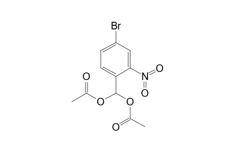 4-Bromo-2-nitrobenzylidene - diethanoate