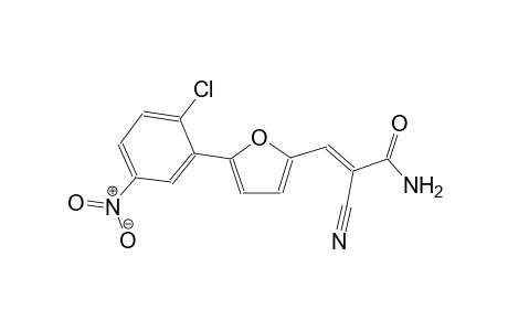 (2E)-3-[5-(2-chloro-5-nitrophenyl)-2-furyl]-2-cyano-2-propenamide