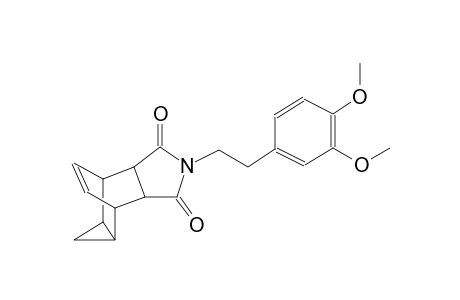 2-(3,4-dimethoxyphenethyl)-4,4a,5,5a,6,6a-hexahydro-4,6-ethenocyclopropa[f]isoindole-1,3(2H,3aH)-dione