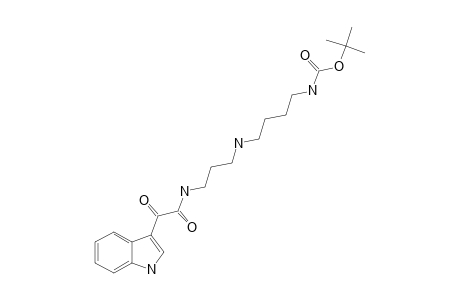 N-(1)-(INDOLYL-3-GLYOXAMIDO)-N-(8)-TERT.-BUTOXYCARBONYLSPERMIDINE