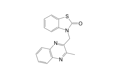 1,3-Benzothiazol-2(3H)-one, 3-[(3-methyl-2-quinoxalinyl)methyl]-
