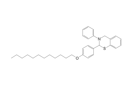 2-(4'-Dodecyloxyphenyl)-3,4-dihydro-3-phenyl-2H-1,3-benzothiazine