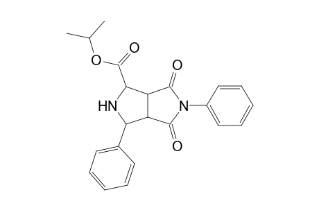Isopropyl 4,6-dioxo-3,5-diphenyl-perhydropyrrolo[3,4-c]pyrrole-1-carboxylate