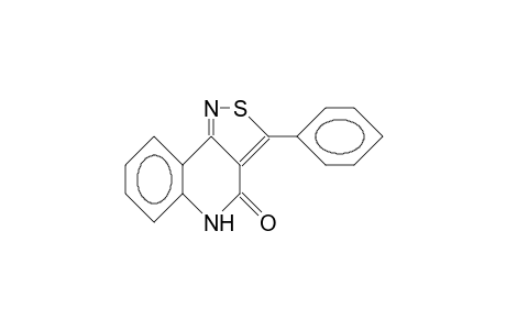 3-Phenyl-isothiazolo(4,3-C)quinolin-4(5H)-one