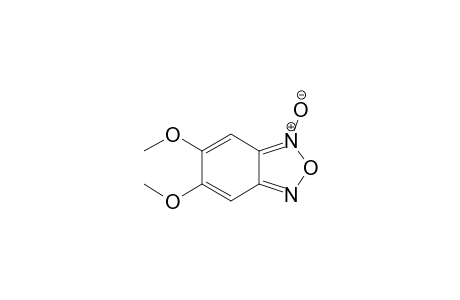 5,6-Dimethoxy-1-oxido-benzofurazan-1-ium