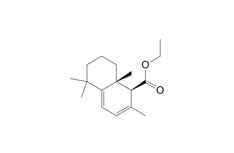 1-Naphthalenecarboxylic acid, 1,5,6,7,8,8a-hexahydro-2,5,5,8a-tetramethyl-, ethyl ester, cis-