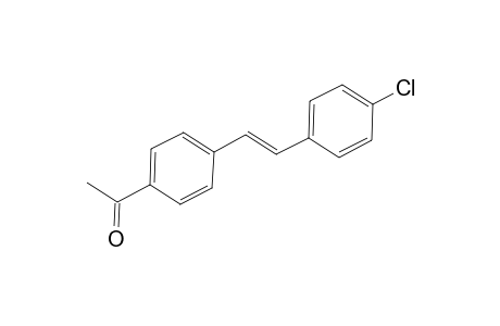 (E)-1-(4-(4-chlorostyryl)phenyl)ethanone