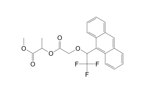 1-(Methoxycarbonyl)ethyl .alpha.-[1-(9-anthryl)-2,2,2-trifluoroethoxy]acetate