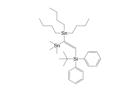 (E)-2-(tert-Butyldiphenylsilyl)-1-(tributylstannyl)-1-(trimethylstannyl)ethene