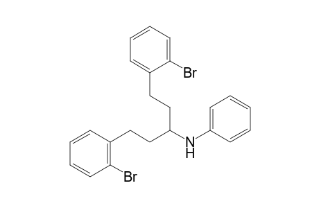N-(1,5-Bis(2-bromophenyl)pentan-3-yl)aniline