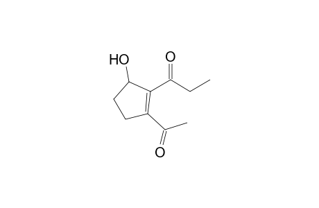 1-(2-acetyl-5-hydroxy-1-cyclopentenyl)-1-propanone