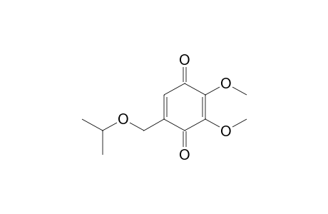 2,3-Dimethoxy-5-isopropoxymethyl-1,4-benzoquinone