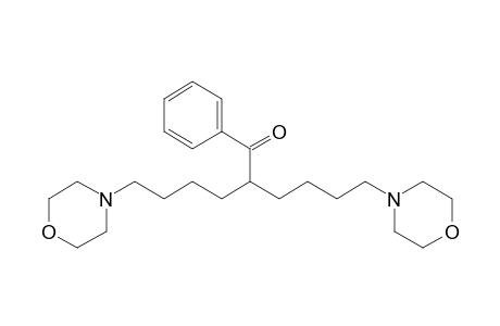 6-(4-morpholinyl)-2-[4-(4-morpholinyl)butyl]-1-phenyl-1-hexanone