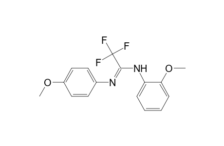 2,2,2-trifluoro-N'-(2-methoxyphenyl)-N-(4-methoxyphenyl)acetamidine