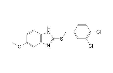 2-[(3,4-dichlorobenzyl)sulfanyl]-5-methoxy-1H-benzimidazole
