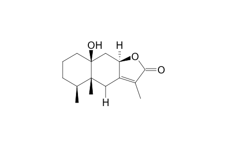 (8.alpha.-H)-10.beta.-hydroxyeremophilenolide