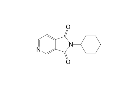 2-Cyclohexyl-1H-pyrrolo[3,4-c]pyridine-1,3(2H)-dione