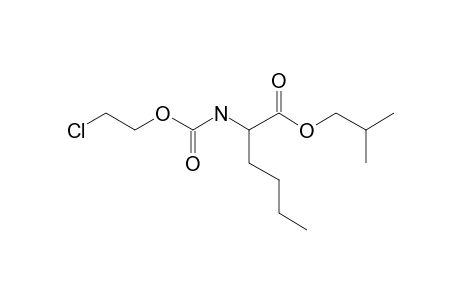 D-Norleucine, N-(2-chloroethoxy)carbonyl-, isobutyl ester