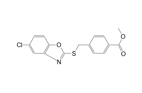 methyl 4-{[(5-chloro-1,3-benzoxazol-2-yl)sulfanyl]methyl}benzoate