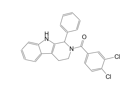 2-(3,4-dichlorobenzoyl)-1-phenyl-2,3,4,9-tetrahydro-1H-beta-carboline