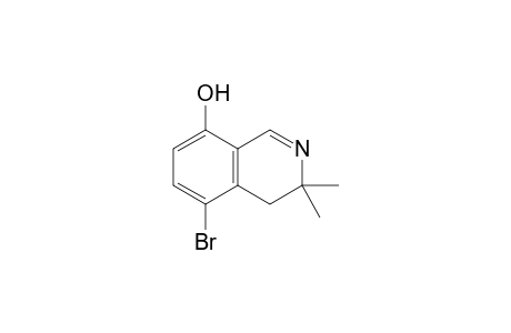 5-Bromo-3,3-dimethyl-3,4-dihydroisoquinolin-8-ol