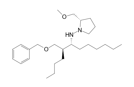 (2S)-2-(methoxymethyl)-N-[(5R,6R)-5-(phenylmethoxymethyl)dodecan-6-yl]-1-pyrrolidinamine