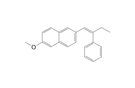 2-Methoxy-6-[(Z)-2-phenylbut-1-enyl]naphthalene