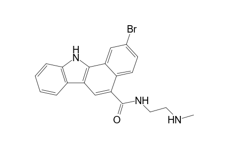 2-Bromo-N-(2-(methylamino)ethyl)-11H-benzo[a]carbazole-5-carboxamide