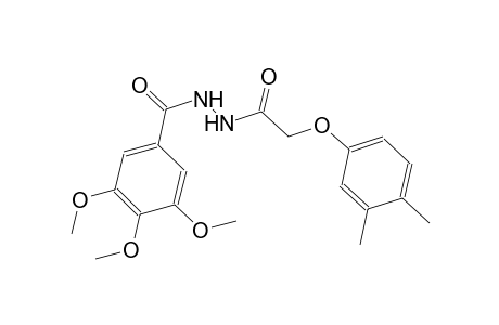 2-(3,4-dimethylphenoxy)-N'-(3,4,5-trimethoxybenzoyl)acetohydrazide