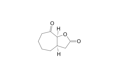 2H-Cyclohepta[b]furan-2,8(3H)-dione, hexahydro-, trans-