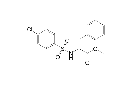 phenylalanine, N-[(4-chlorophenyl)sulfonyl]-, methyl ester