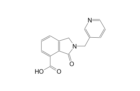 3-oxo-2-(3-pyridinylmethyl)-4-isoindolinecarboxylic acid