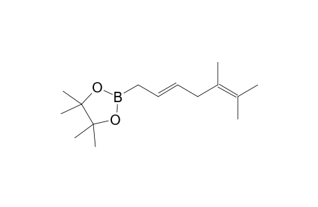 (E)-2-(5,6-Dimethylhepta-2,5-dienyl)-4,4,5,5-tetramethyl-1,3,2-dioxaborolane